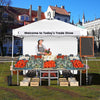 3x3M Commercial Pop-up Canopy Tent Folding Gazebo Tent W/ Roller Bag & Sidewall