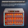 Automatic Digital Incubator 192 Eggs Chicken Poultry Hatcher Temperature Control