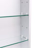 Bathroom Dimmable LED Light Up Mirror Cabinet W/ Storage/Demister/Sensor Switch