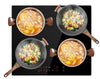 Plug in Induction Hob,4 Zones Electric Hob 59cm,with Touch Control & Safety Lock
