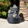 Indoor Desktop LED Water Feature Fountain Home Decor Polyresin Waterfall Statues
