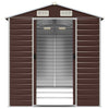 Gecheer Storage Shed Metal Garden Tool Shed Tool Storage House Bike Shed A7B4