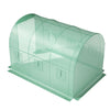 Garden Polytunnel 3m X 2m Greenhouse Galvanise Steel Frame Walk-in Tunnel House