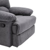 Luxury PU Leather Recliner Chair Sofa Lounge Chair Wingback Home Cinema Living