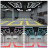 14Hex RGB Hexagon LED Lighting Car Garage Detail Wash Workshop Ceiling Lights