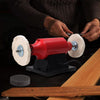 Jewellery Bench Mounting Metal Buffer Polisher 150mm 375W 230V Fine Coarse Mop