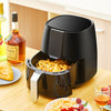 LED Touch 3.8L Air Fryer Power Oven Cooker Oil Free Low Fat Frying Chips Black