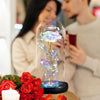 Eternal Rose In Glass Dome LED Light Birthday Mothers Day Gifts Mom Mum