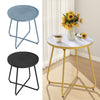 Iron Small End Table LivingRoom/Office Corner Sofa Side Tea Laptop Storage Table