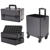4 in 1 Large Makeup Case Trolley Cosmetic Hairdressing Vanity Beauty Storage Box