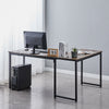Computer Desk Office Study Workstation Metal Legs Home Corner Table Stand MDF