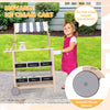 Wooden Grocery Store Portable Play Store Toddler Supermarket Toy