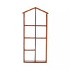 Vintage 10 Grids / House Shape Floating Wall Shelf Wooden Storage Display Rack
