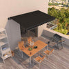 Manual Retractable Awning 400x350 cm Anthracite