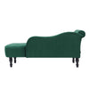 Chesterfield Chaise Lounge Velvet Fabric Upholstered Tuft Love Seat Sofa Chair