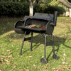 Smoker Barbecue Grill Portable Outdoor BBQ Grill w/ Wheels Garden Camping Picnic