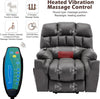Electric Power Lift Recliner Chair,Massage Chair for Elderly with 2 Cup Holders