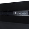 Mirrored Fireplace 60inch Electric Fire 12 LED Flames Wall/Inset Fire