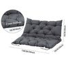 Replacement Cushions 2 Seater 3 Seater Garden Swing Bench Chair Seat+Backrest