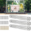 3x Updated DJ Lighting Truss Stand Heavy Duty Wedding Pub Bar Backdrop Festival