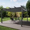 Garden Pergola Awning Gazebo Outdoor Canopy Furniture Party Barbecue Shelter