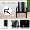 Outdoor Wooden Armchair Backyard Lounge Adirondack Chair Patio Chair