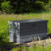 Storage Sheds Waterproof 350L Lockable Garden Deck Box Outdoor Storage Box