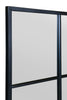 Extra Large Black Window Leaner - Wall Mirror 79" X 47" 200 x 120cm MirrorOutlet