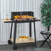NEW OPEN TOP BBQ GRILL GARDEN BARBECUE STEEL CHARCOAL COOKING OUTDOOR PARTY OVEN