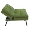 Modern 3 Seater Sofabed Recliner Fabric Sofa Bed 3 IN 1 Sleeper Couch Settee Bed
