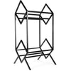 2-Tier Metal Vinyl Record Stand Storage Display Rack Desktop/Bookshelf 160 LPs