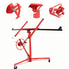 11FT Drywall Hoist Portable Jack Tool Caster Plasterboard Panel Sheet Crane