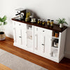 Sideboard,Wooden Storage Cabinet with Adjustable Shelf,Modern Kitchen Cupboard