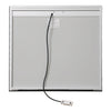 LED Mirrored Cabinet Bluetooth Mirror Box Bath Storage Shelf with Shaver Socket