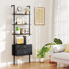 Modern Open Display Shelf Storage Organizer-Black