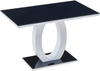 High Gloss Dining Table 120cm Smooth Modern Kitchen Dining Room