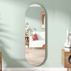 150CM OvalShaped Wall Dressing Mirror Bedroom Full Length Mirror Hallway Mirror