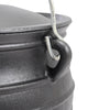 8 Liter Pre-Seasoned Cauldron Potjie Stew Pot Heavy Duty Tripod Dutch OVen w/Lid
