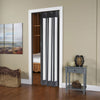 PVC Folding Concertina Door Gloss Sliding Door Panel Washable Bi Divider Screen