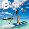 11ft Inflatable Stand Up Paddle Board SUP Floatable Aluminum Paddle w/Leash