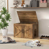 Cat Litter Box Enclosure Pet House End Table with Entrance Hole