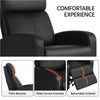 Recliner Chair Adjustable Leather Sofa Living Room Armchair for Home Bedroom