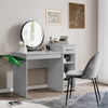 COSTWAY Computer Desk Laptop PC Desk with Drawer & CPU Stand-Grey