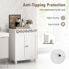 Bathroom Cabinet Floor Storage Organiser Freestanding Storage Unit