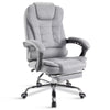 Executive Office Chair Swivel Recliner Computer Desk Gaming Chair with Footrest