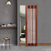 Internal Bi Folding Concertina Accordion Door PVC Sliding Divider Doors Bathroom