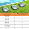 Solar Pool Heater Pool Heating w/Hose Solar Collector w/Stands Swivel Connection