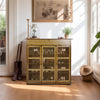 Retro 4 Tier Bamboo Shoe Rack Storage Shelf Unit Cabinet Entryway Shoe Organizer