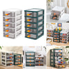 Desktop Drawer Stationery Makeup Cosmetic Jewelry Tidy Storage Box Chest Cabinet
