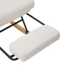 Lazy Rocking Chair Adjustable Recliner Rocking Sofa Nursing Armchair w/ Footrest